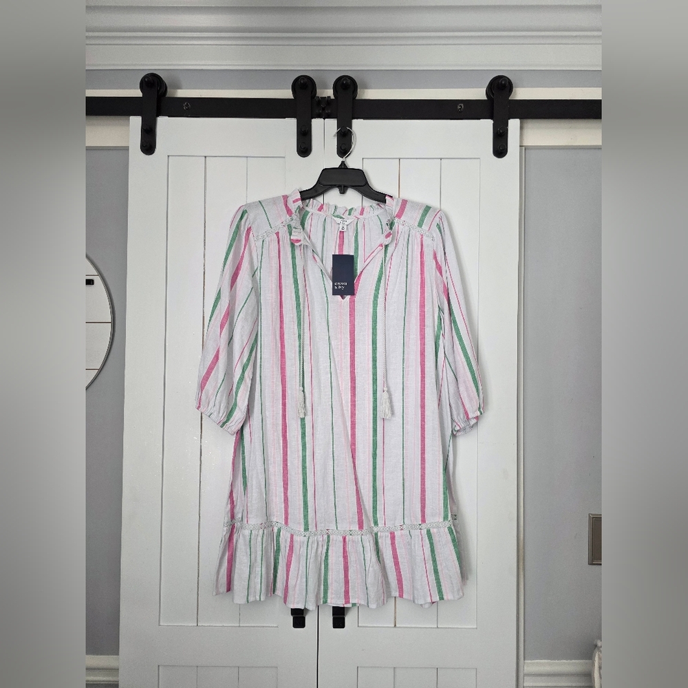 Crown & Ivy Striped Dress. NEW!